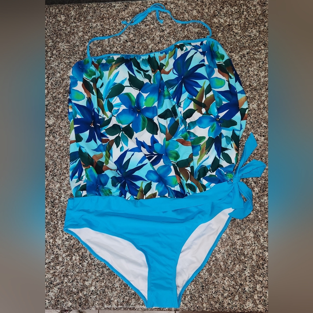 Tropical Floral 2 pc Swimsuit